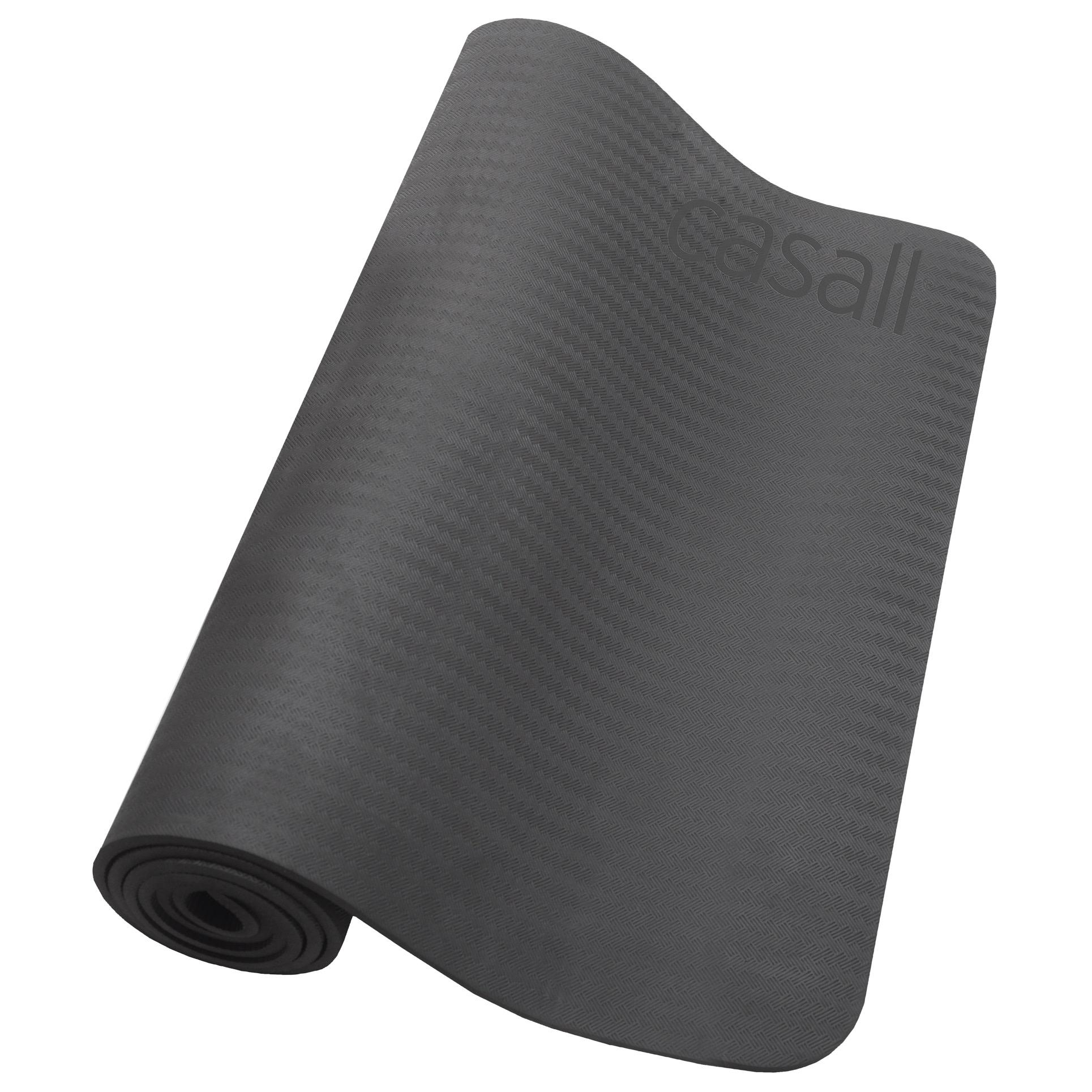 Casall Exercise Mat Comfort 7 mm i svart TPE
