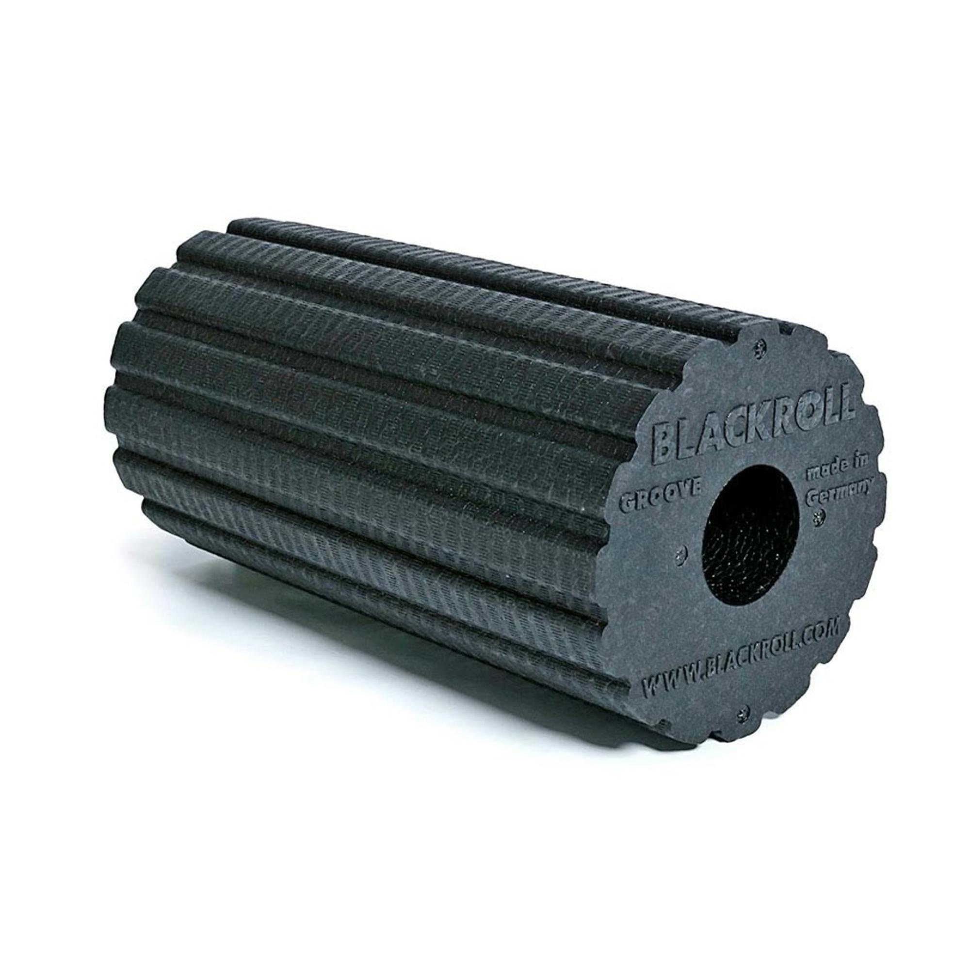 Blackroll Groove foam roller med rillet, strukturert overflate