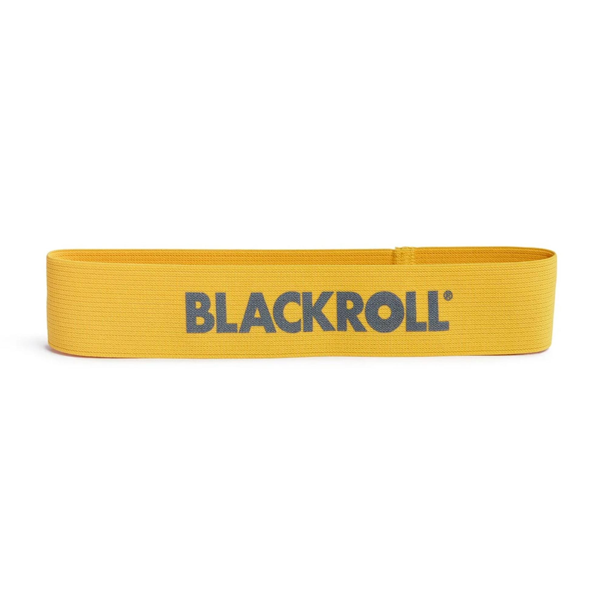 Gul Blackroll Loop Band treningsstrikk i tekstil