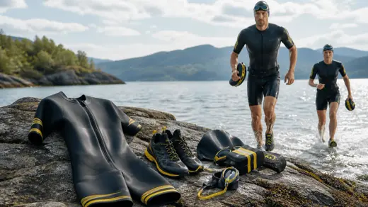 Swimrun-utstyr 2026: Komplett guide til drakt, sko og tilbehør | Vivilil.no