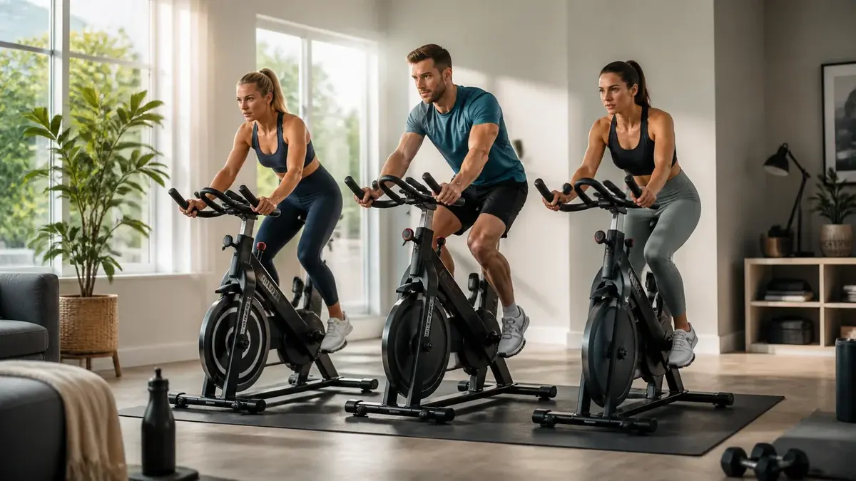 Spinningsykkel test 2026 - Beste spinningsykler + valget mot ergometersykkel | Vivilil.no
