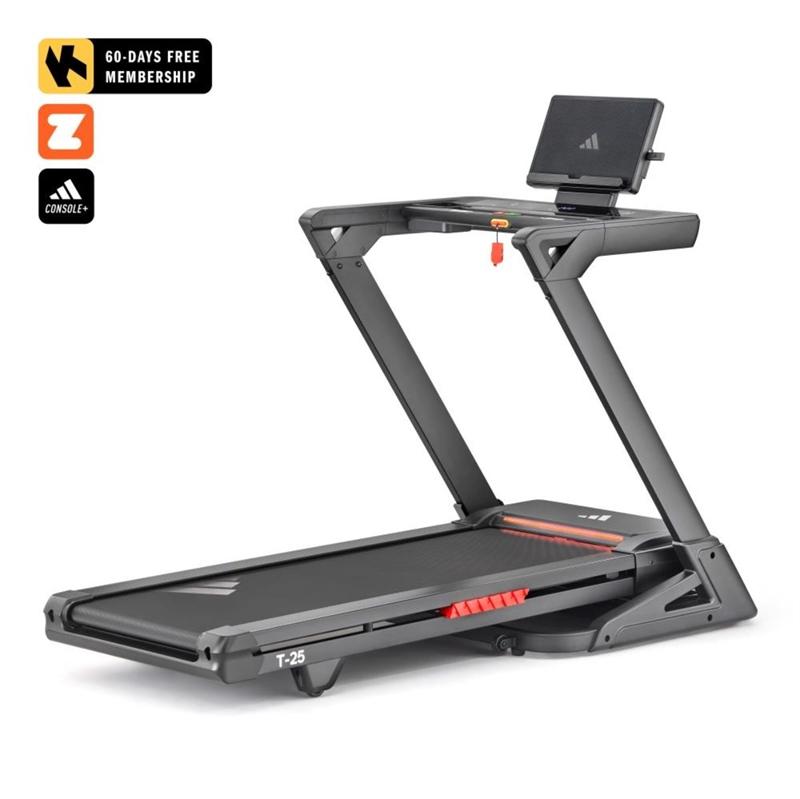 Adidas T-25 tredemølle for seriøs hjemmetrening