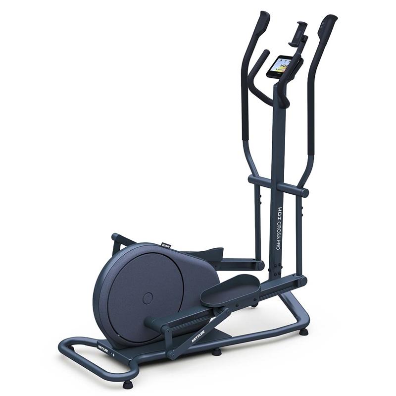 Kettler Hoi Pro crosstrainer i fargen Blueberry med berøringsskjerm
