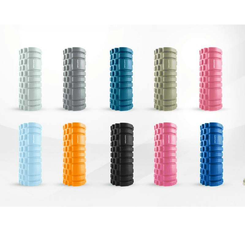Tunturi Yoga Grid foam roller med strukturerte soner i ulik dybde